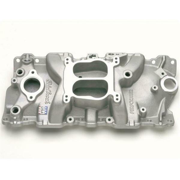 Edelbrock 262 - 400 Performer with EGR Intake Manifold for Small Block - Chevy E11-3701